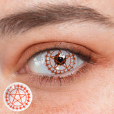 Lentes de contacto de color rojo de Black Butler para cosplay